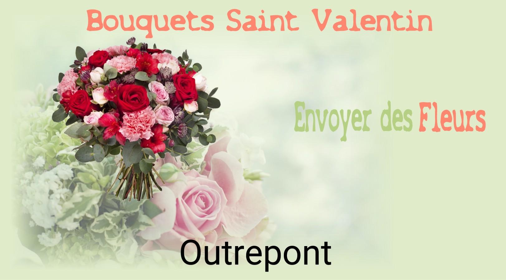 Roses de Saint-Valentin livrées à Outrepont